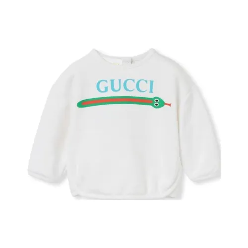 GUCCI Толстовка SS25 Белый Для младенцев и малышей