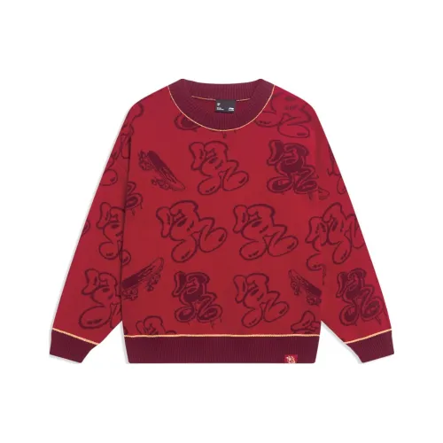 LINING YOUNG Sports Life Collection Свитер Красный Детский