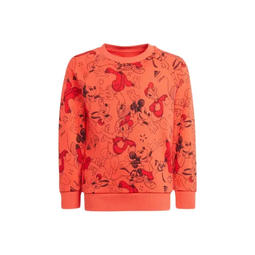 Adidas Толстовка Детская одежда Disney Mickey Mouse Толстовка Апельсин Детский
