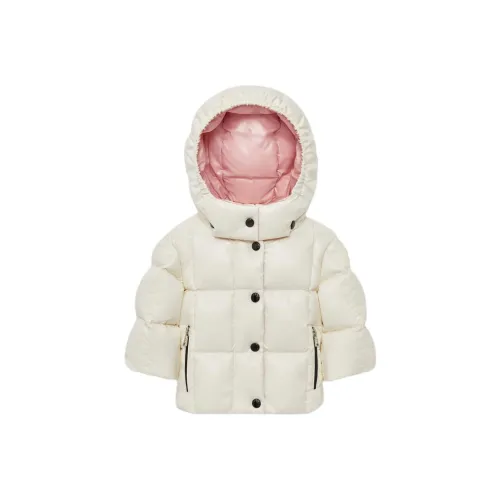 MONCLER Пуховик Parana Series Белый Для младенцев и малышей