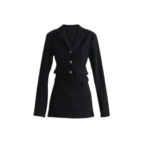 Local Gal Комплект с юбкой Женские Черный