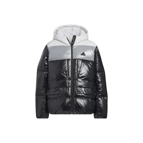 Adidas Пуховик Черный для детей 3-7 лет