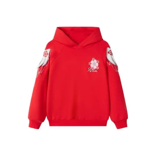 Antakids Свитшот Гематитовый Красный Детский