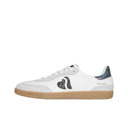 Skechers Hotshot Low Топ Скейтборд Кроссовки Женские Белые