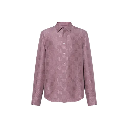 LOUIS VUITTON Рубашка Мужская Фиолетовая