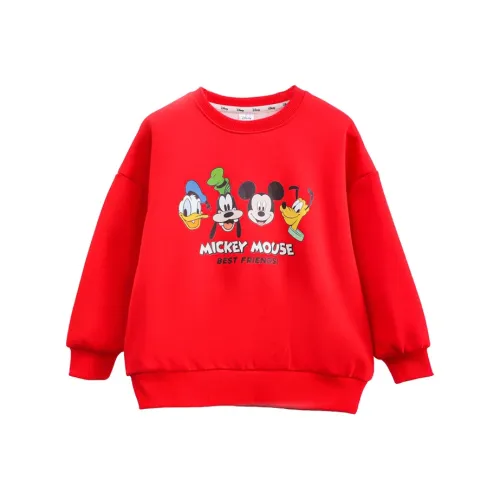 Disney Красный Kids Свитшоты