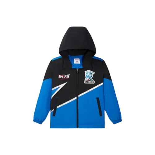Antakids Ультрамен Co Branded Series Куртки Пальто Морской синий Для детей 3-7 лет
