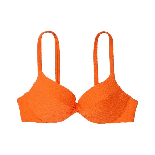 Victoria's Secret Розовый Mix Match Twist PUSH Up Бикини Топ Апельсин Бикини Женские Апельсин