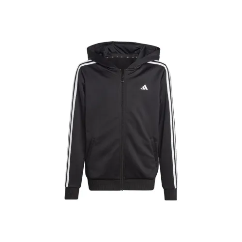 Adidas Куртки Пальто Essential AEROREADY Черный Подростки