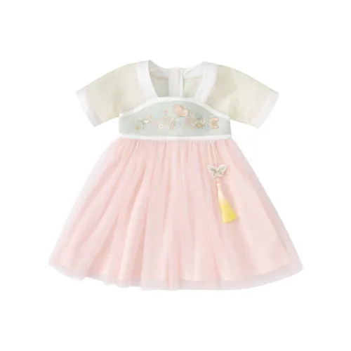 DAVE&BELLA Розовые Платья для Детей