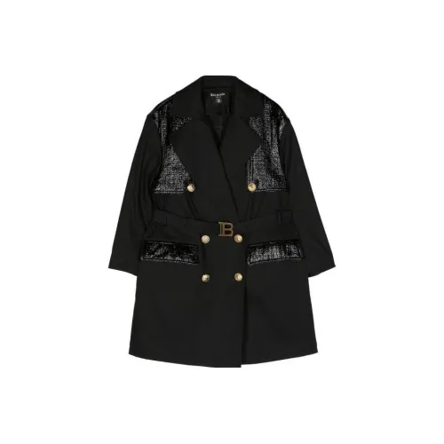 BALMAIN Черные Детские Куртки