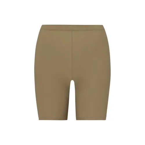 SKIMS Fits Everybody Велосипед Короткие Повседневные Шорты Женские Хаки Хаки