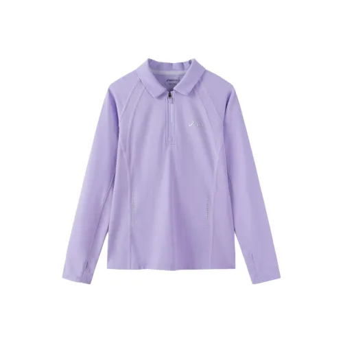 Asics T-Shirt Перламутрово-фиолетовый Подростки