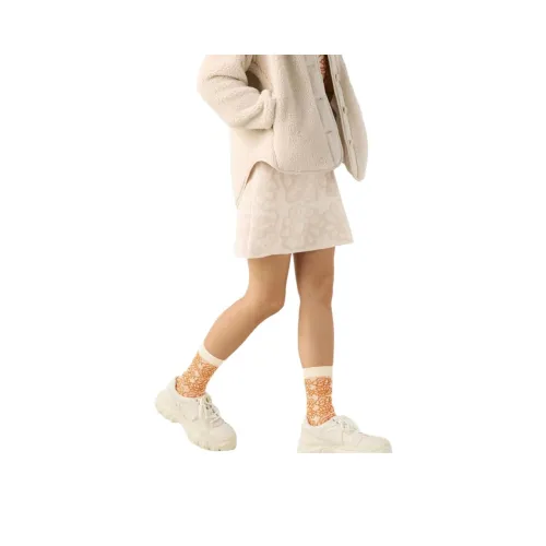 UNIQLO MARIMEKKO Co Бренд Сливочный Женские Повседневные Короткие Юбки