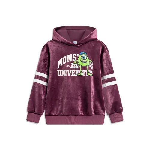 LINING YOUNG Свитшот Виноградный Фиолетовый Детский