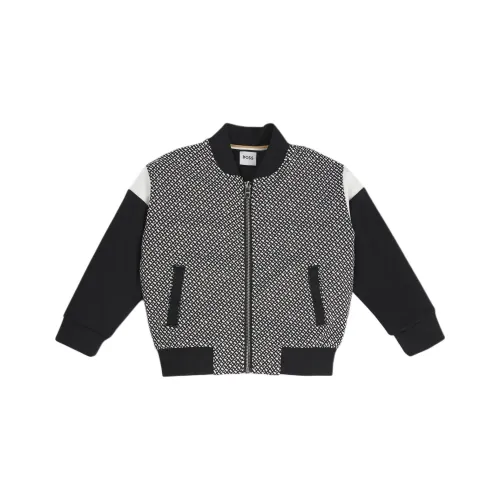 HUGO BOSS Черный/Белый Kids Куртки