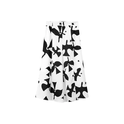 A21 Экрю Женские Повседневные Длинные Юбки