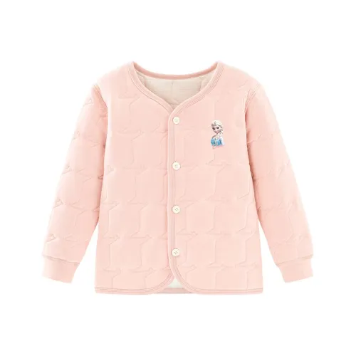 Disney Хлопковый пуховик Розовый для детей 3-7 лет