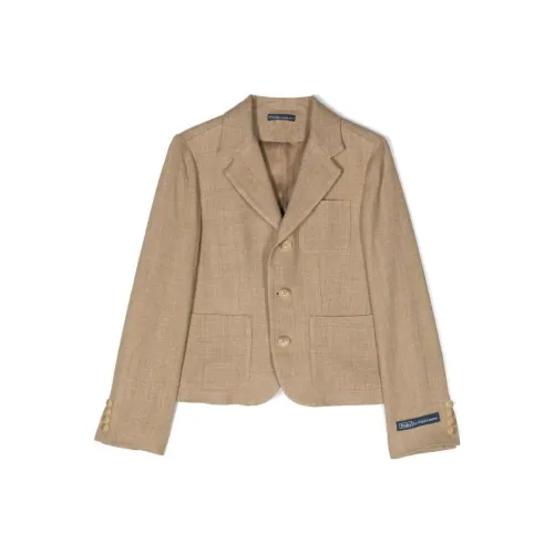 Polo Ralph Lauren Бизнес-костюм Пальто SS23 Светло-коричневый Детский