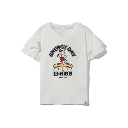 LINING YOUNG T-рубашка Сливочный для детей 3-7 лет