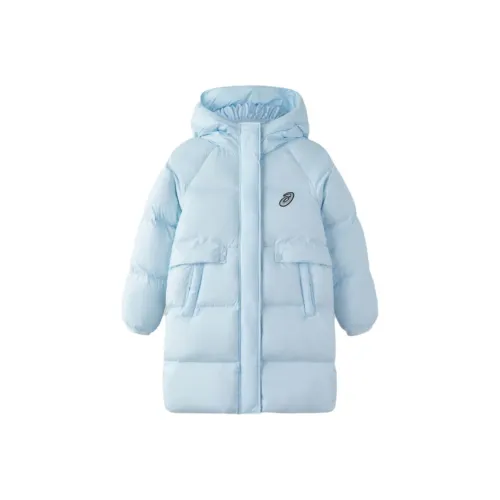 Asics Пуховик Светло-Синий Подростки