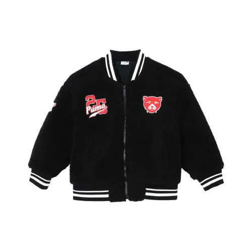 PUMA Куртка Черная для детей от 3 до 7 лет
