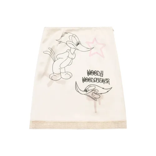 BEASTER x WOODY Повседневные короткие юбки Женские Абрикос