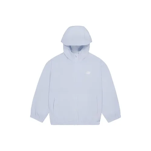 New Balance совместные куртки и пальто синие детские