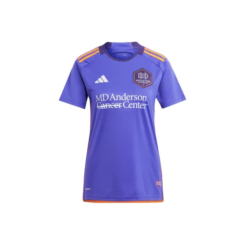 Adidas Houston Dynamo FC 24 25 Away Jersey Футбол Джерси Фанатская версия Houston Alternators Away Женская Ink Синий