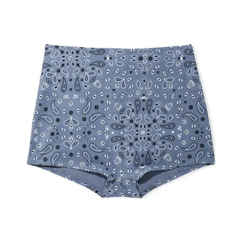 Victoria's Secret Розовый HIGH Обхват талии SHORTIE Бикини Низ MiNAOB Плавки Женские Полночь Sea