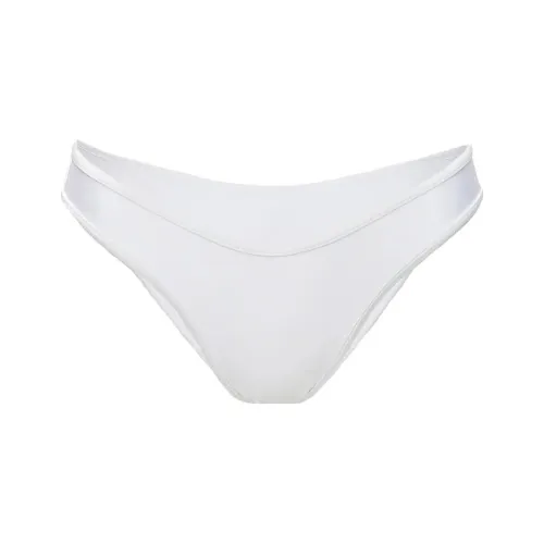 PRINCESS POLLY DISCO Девушка HIGH Cut Бикини Низ Плавки Женские Белый White