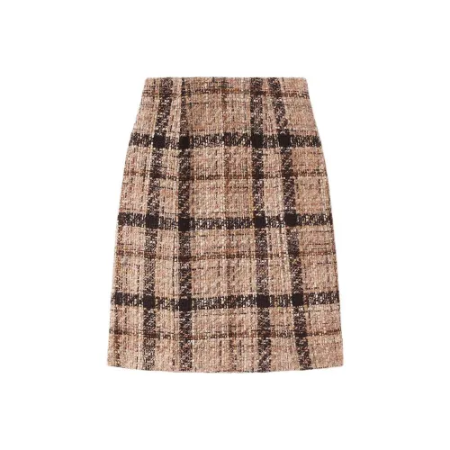 Loro Piana Halle Повседневные короткие юбки Женские Эбеновый
