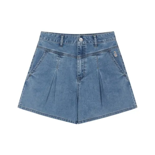 Teenie Weenie Джинсовые шорты Женские Светло-синие