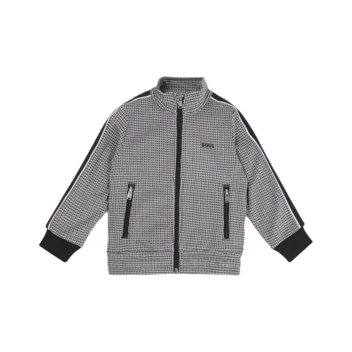 HUGO BOSS Черный/Белый Kids Куртки
