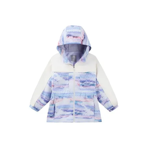 Antakids Куртка Светло-фиолетовая С принтом по всей поверхности для детей 3-7 лет