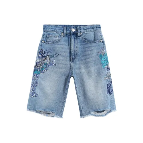ONIARAI Джинсовые шорты Женские Blue