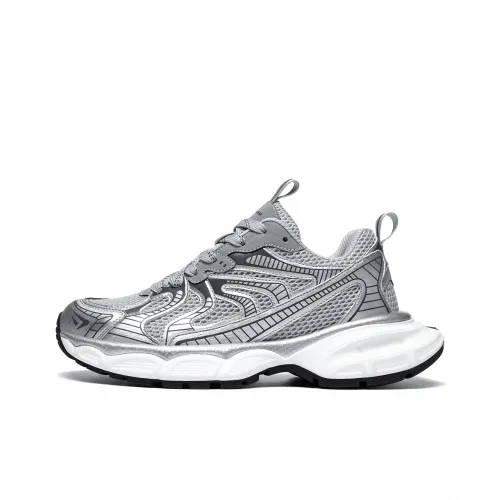 FACKRAM Низкий топ толстая подошва кроссовки мужские