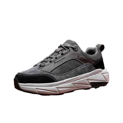 AQUASCUTUM Устойчивый к истиранию противоскользящий низкий топ повседневная обувь мужская