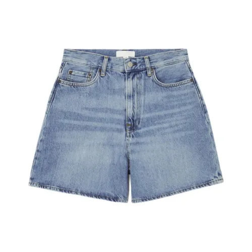 COS Джинсовые шорты Женские Светло-синие