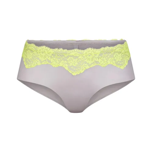 SKIMS Кружево Плавание Cheeky Hipster Плавки Женские Chrome Chrome Покрытый Цвет