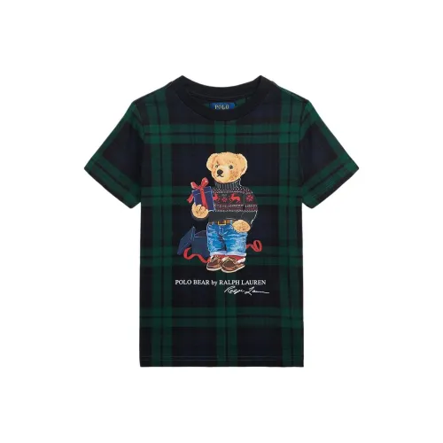 Polo Ralph Lauren T-Shirt SS23 Темно-зеленый Детский