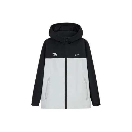 Nike Куртки Пальто 3Brand Глубокий черный Дети Возраст 3-7 лет