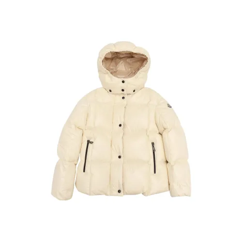 Moncler Хлопковый пуховик серии Parana Бежевый для детей 3-7 лет
