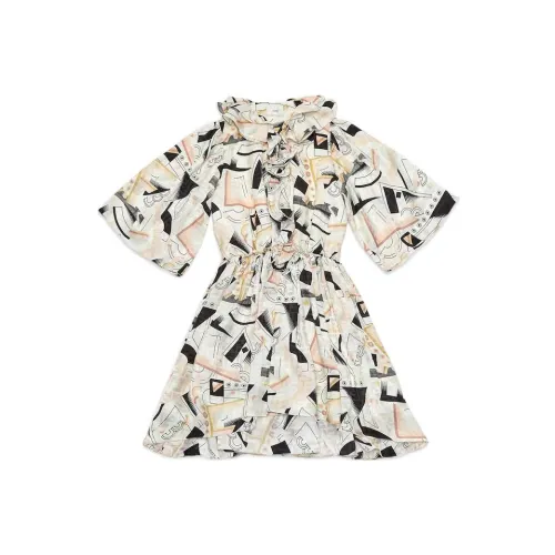 FENDI Многоцветные Платья для Детей