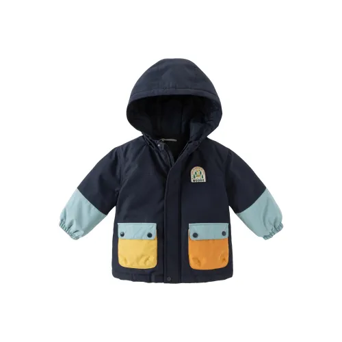 DAVE BELLA Хлопковый пуховик Темно-синий для детей 3-7 лет