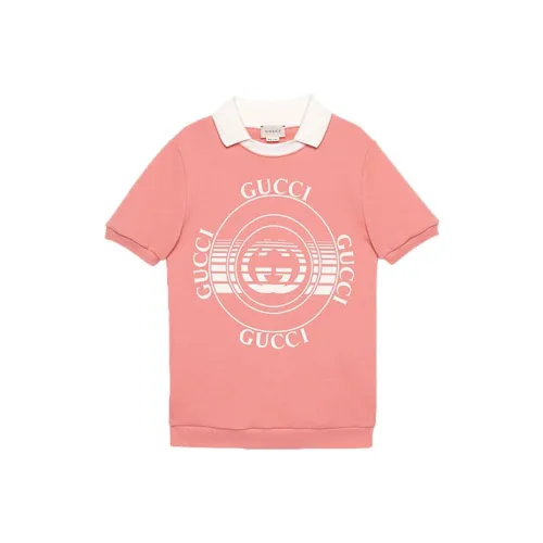 GUCCI Розовые Платья для Детей