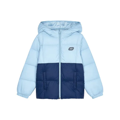 Skechers Kids Средневековый синий Школьный возраст Пуховики