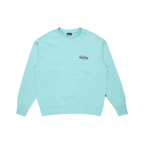 Quiksilver Мужские Свитшоты Цианового Цвета