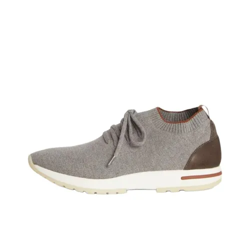 Loro Piana Loro Capsule Series Повседневный Низкий Топ Серый Женский