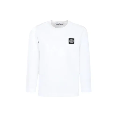 STONE ISLAND T-рубашка Белая Детская